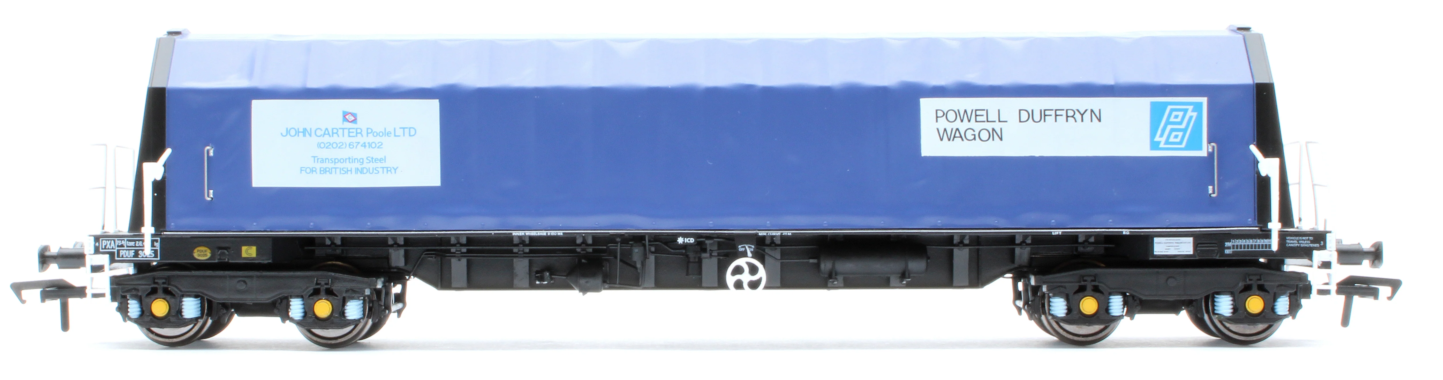 PXA01 DP(A) Set of 2 PXA Steel Coil Carrier PD Blue John Carter Poole Banner No.3025/3027 - Image 6