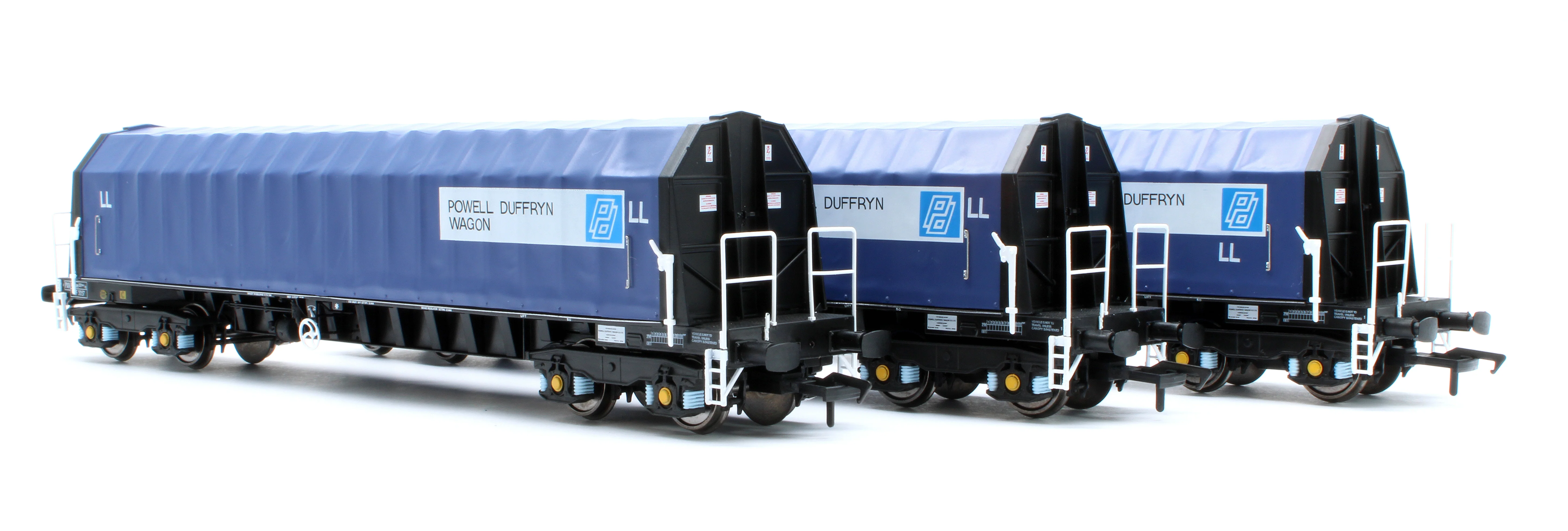 PXA01 TP(C) Set of 3 PXA Steel Coil Carrier PD Blue with LL Lettering No.3041/3051/3057 - Image 3