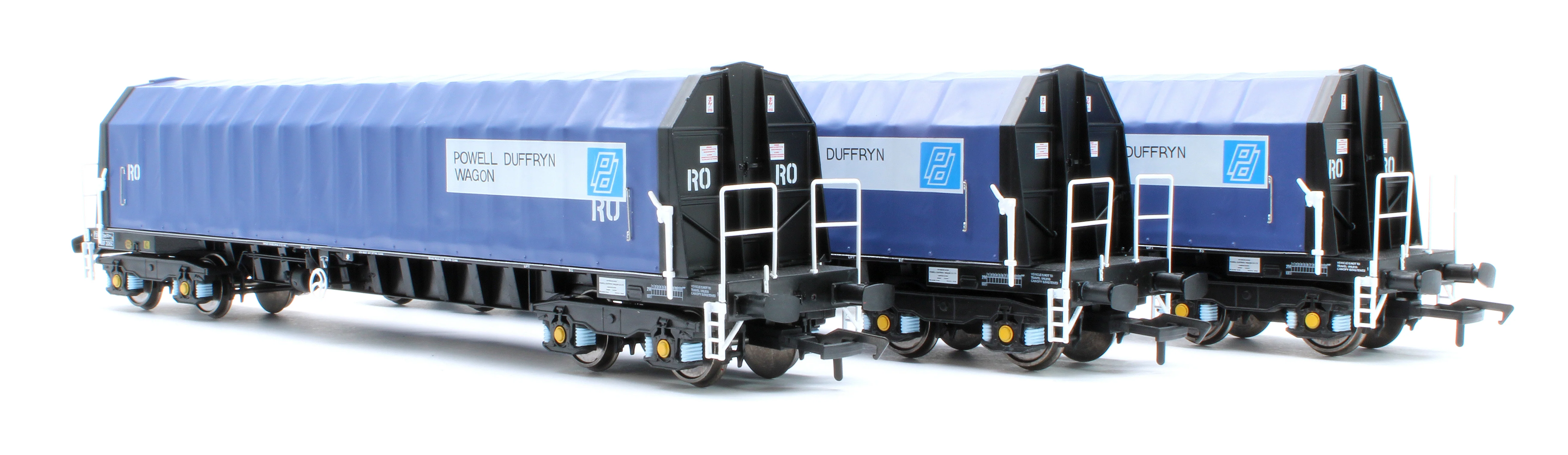 PXA01 TP(B) Set of 3 PXA Steel Coil Carrier PD Blue with RO Lettering No.3032/3036/3062 - Image 3