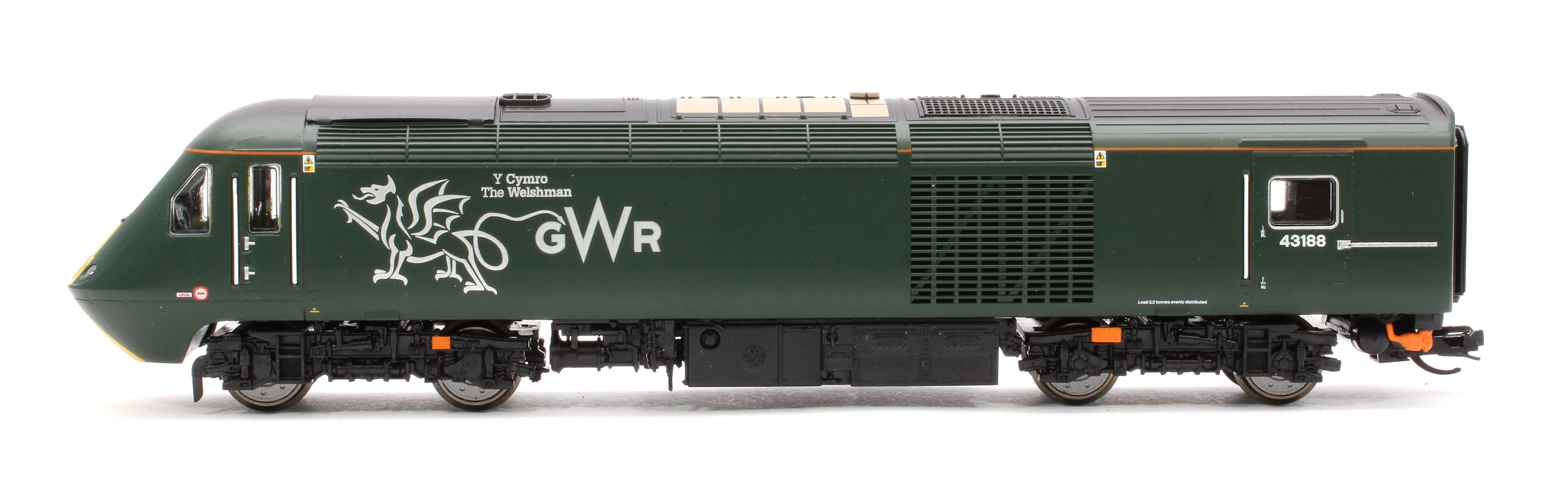 GWR-HST+4-BUNDLE Set of 6 GWR TT:120 Class 43 HST & Mk3 Coaches - Image 3