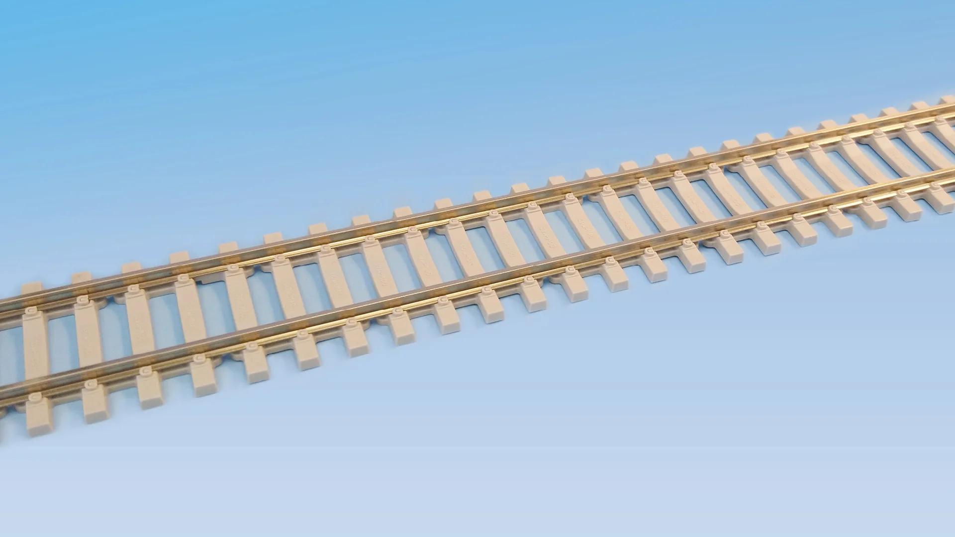 SL103SINGLE SL-103 1 yard - Code 100 - Nickel Silver Rail, Concrete Sleeper Type with Pandrol Clip detail -Single - Image 4