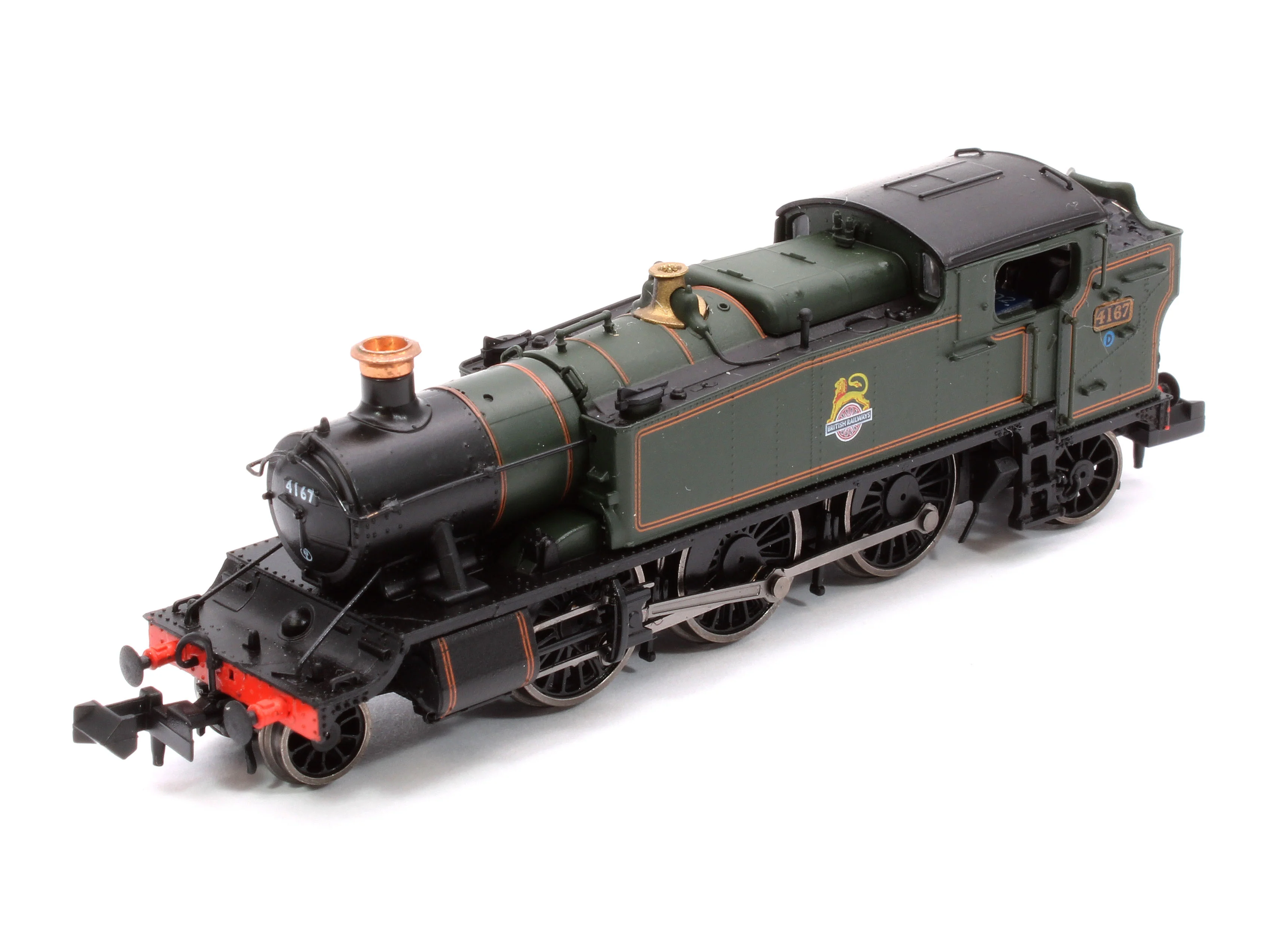 S2103-05 Class 5101 Large Prairie British Railways BR Lined Green (Early Crest) 2-6-2 Tank Locomotive No.4167 - Image 10