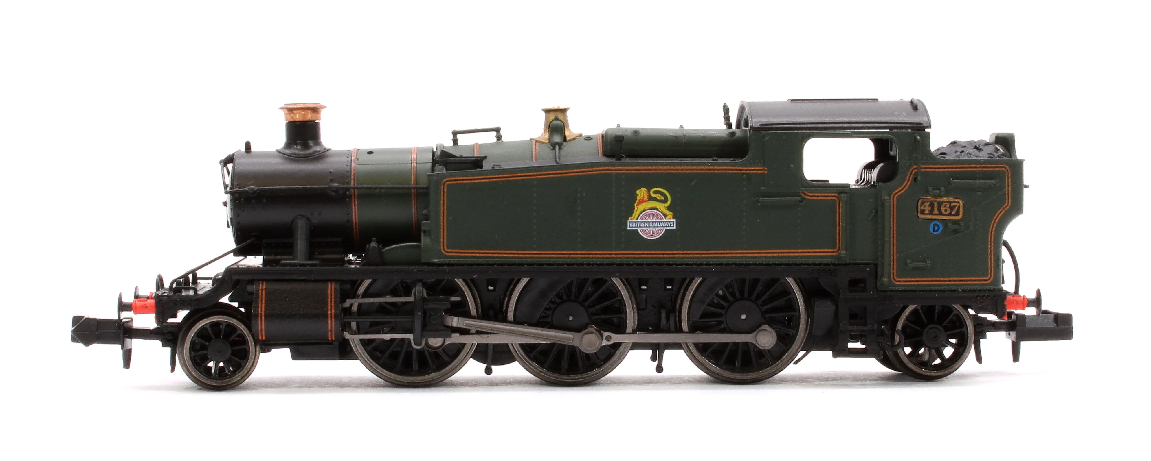 S2103-05 Class 5101 Large Prairie British Railways BR Lined Green (Early Crest) 2-6-2 Tank Locomotive No.4167 - Image 5