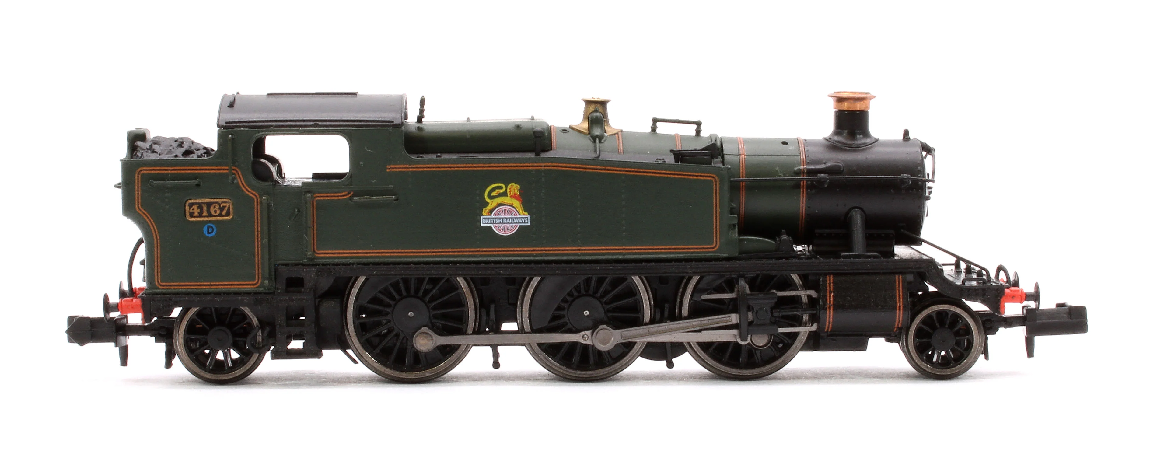 S2103-05 Class 5101 Large Prairie British Railways BR Lined Green (Early Crest) 2-6-2 Tank Locomotive No.4167 - Image 6