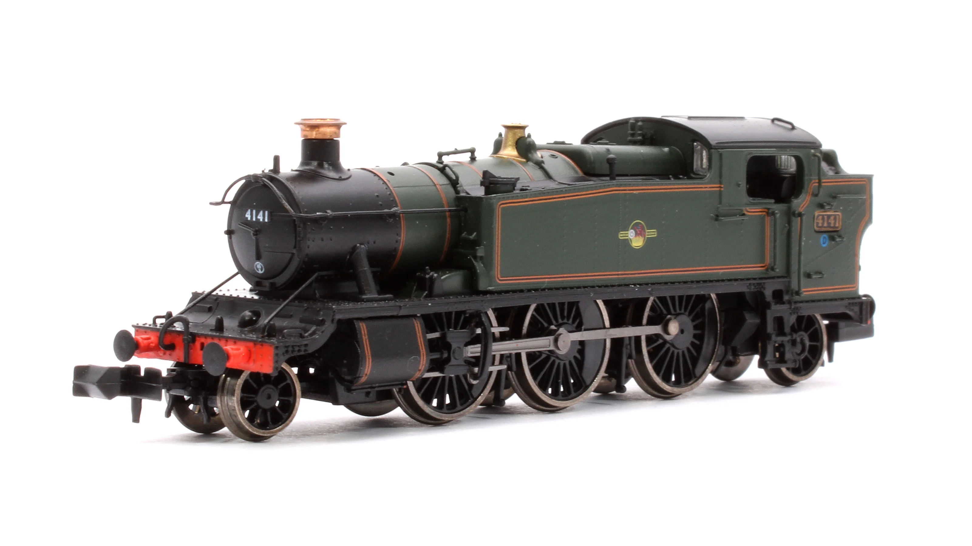 S2103-06 Class 5101 Large Prairie British Railways BR Lined Green (Late Crest) 2-6-2 Tank Locomotive No.4141