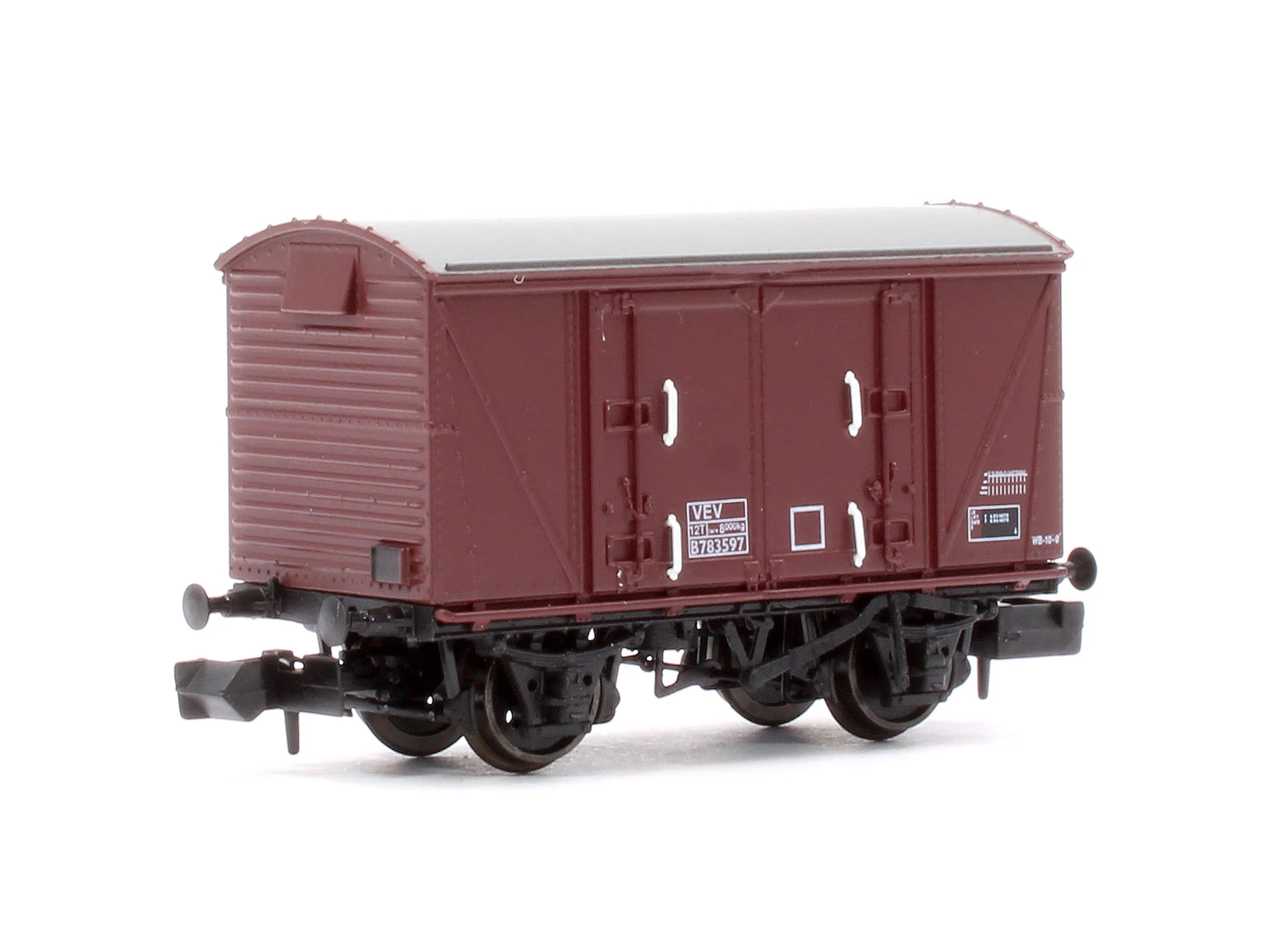 S2301-06 Set of 3 BR 12T Vanwide Ventilated Vans, BR Freight Brown VEV - Image 3