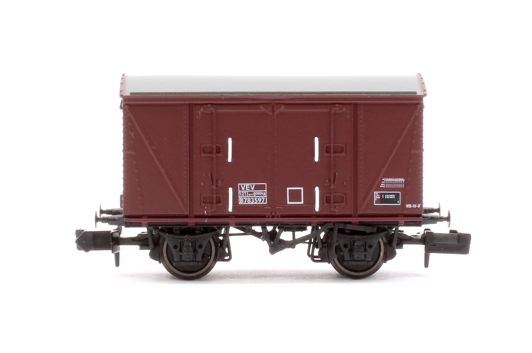 S2301-06 Set of 3 BR 12T Vanwide Ventilated Vans, BR Freight Brown VEV - Image 4