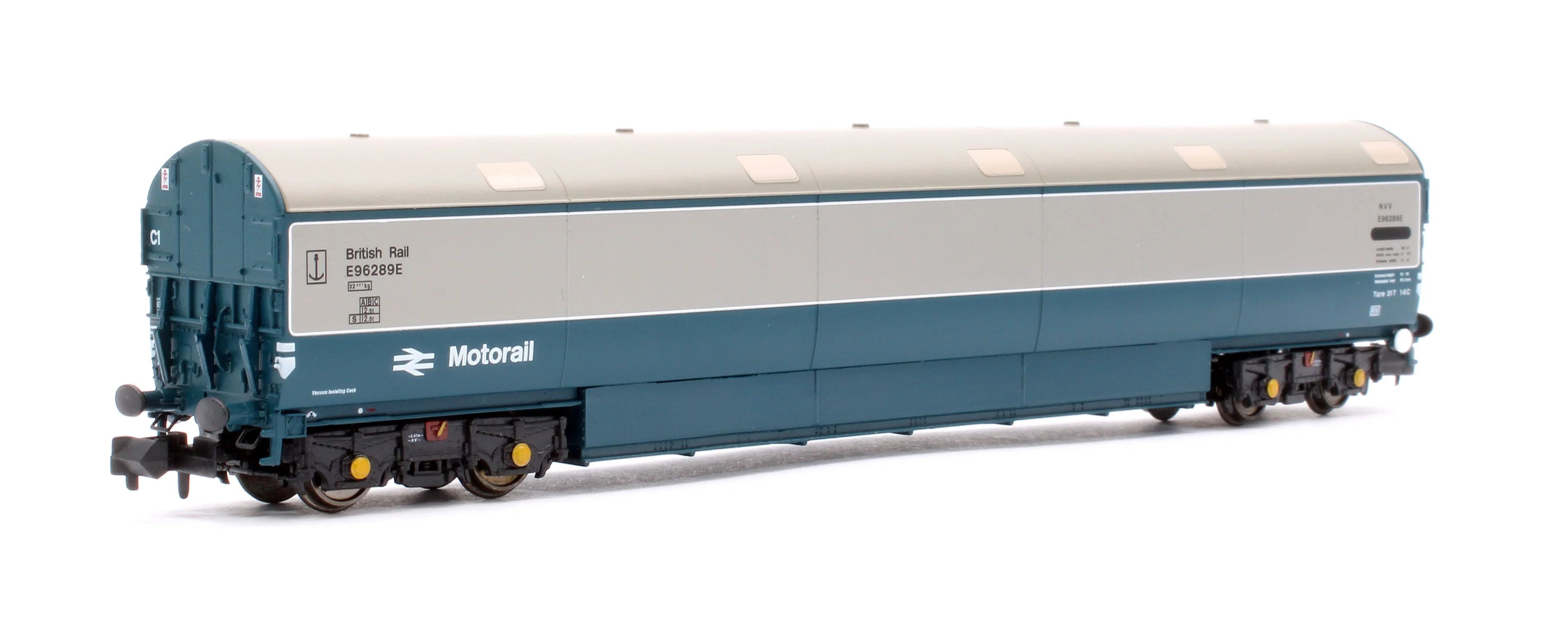 S2303-06 Newton Chambers Car Transporter BR Motorail BR Blue/Grey NVV E96288/289/293E - Pack 3 - Image 7