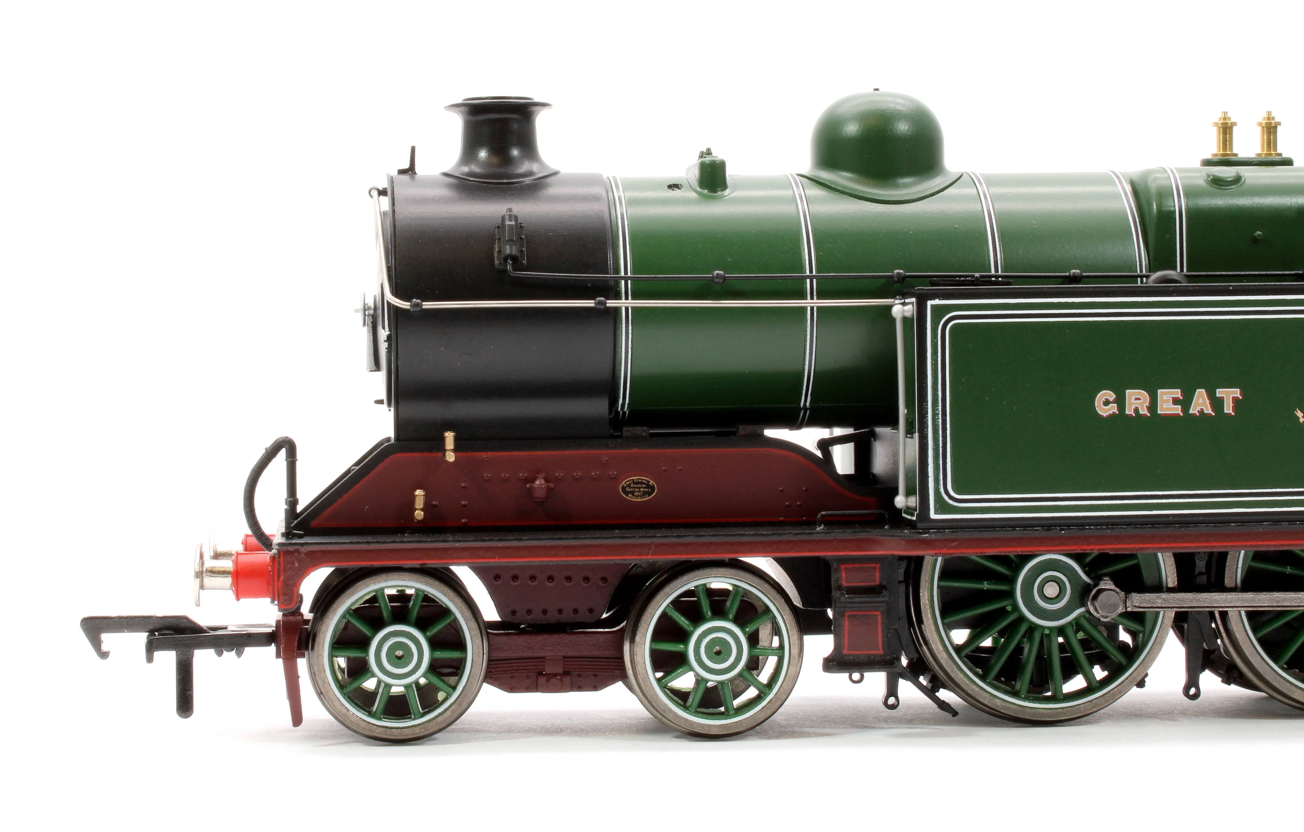 S4101-01A Robinson A5 (GCR Class 9N) 4-6-2 GCR Great Central Green No.372 Steam Tank Locomotive - Image 7