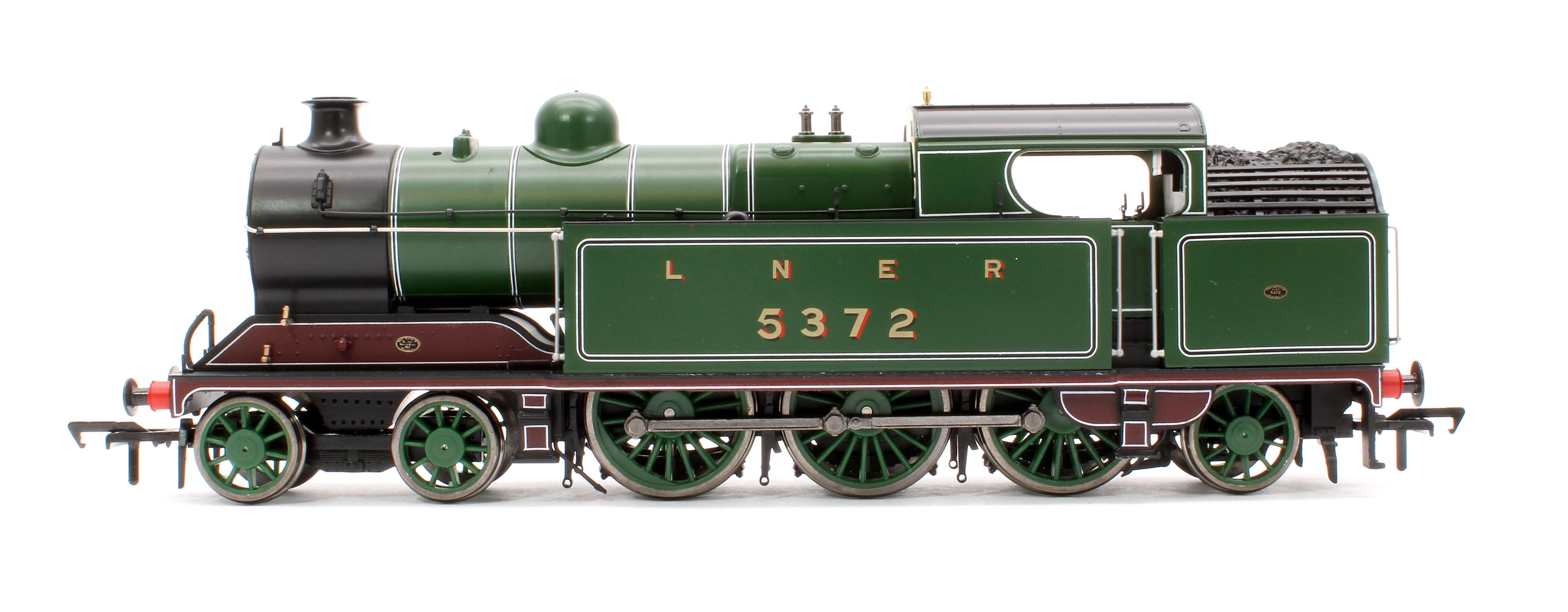 S4101-04A Robinson A5 (GCR Class 9N) 4-6-2 LNER GCR Green No.5372 Steam Tank Locomotive - Image 5