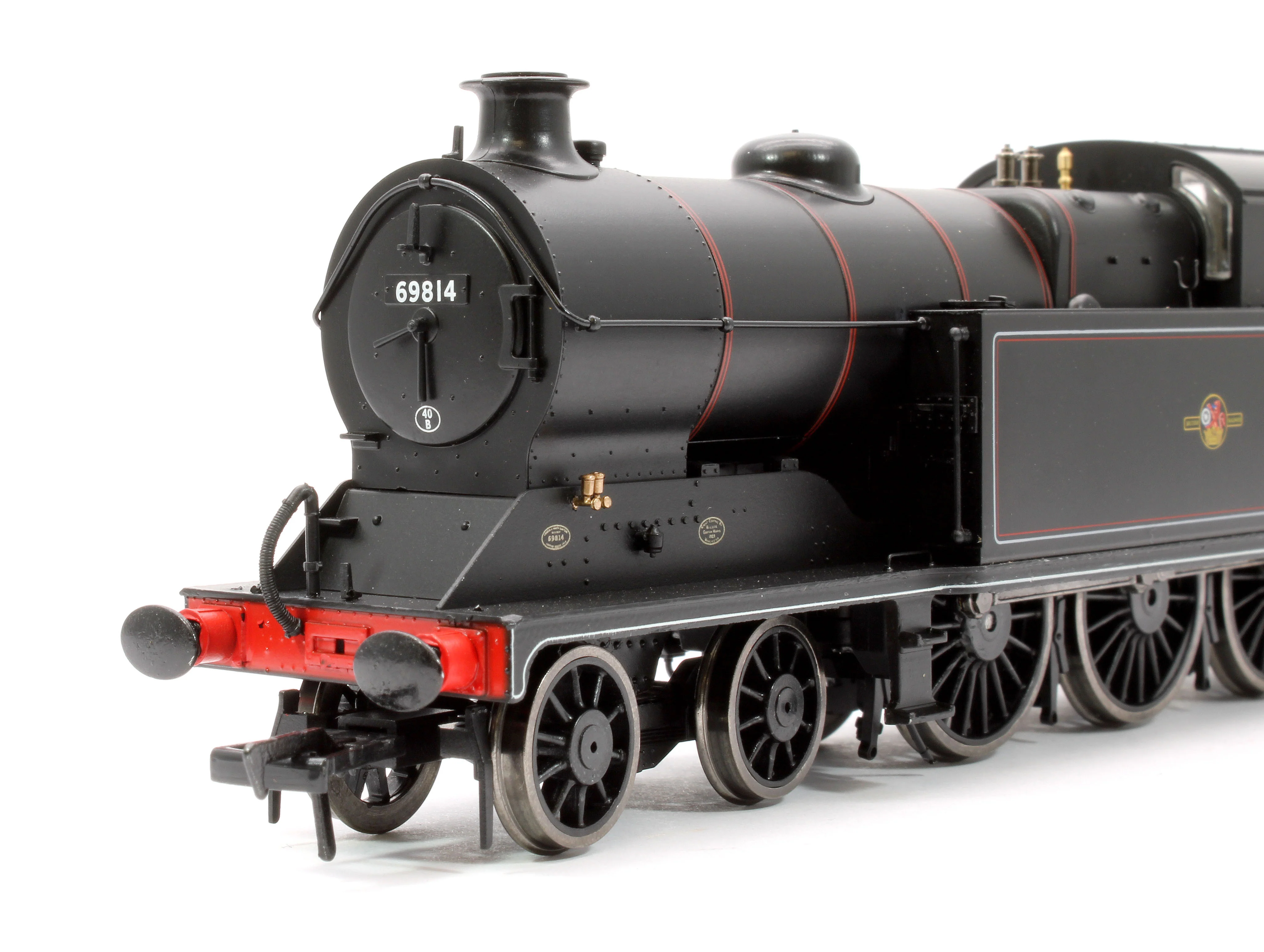 S4101-08A Robinson A5 (GCR Class 9N) 4-6-2 BR Black (Late Crest) No.69814 Steam Tank Locomotive - Image 10
