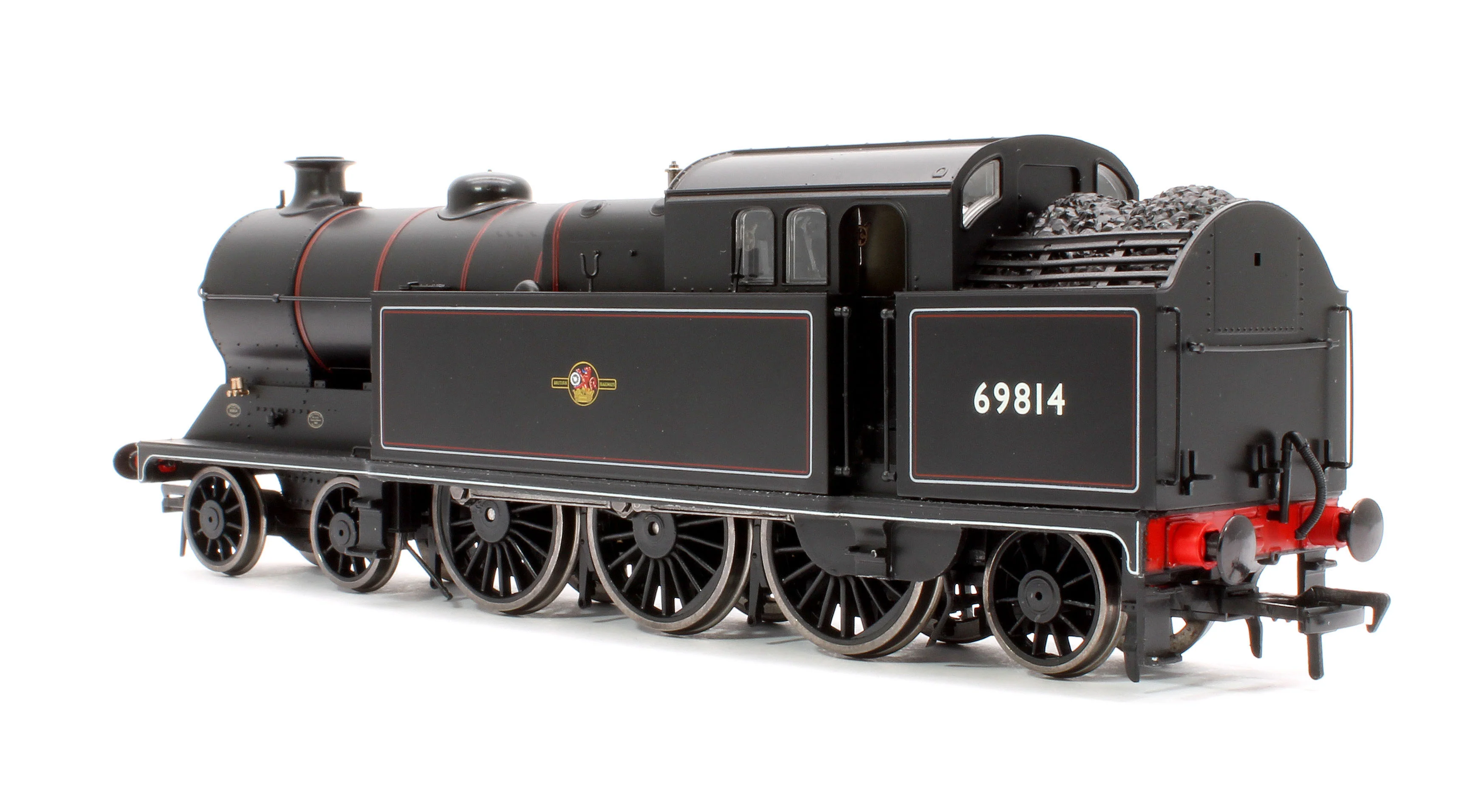 S4101-08A Robinson A5 (GCR Class 9N) 4-6-2 BR Black (Late Crest) No.69814 Steam Tank Locomotive - Image 2