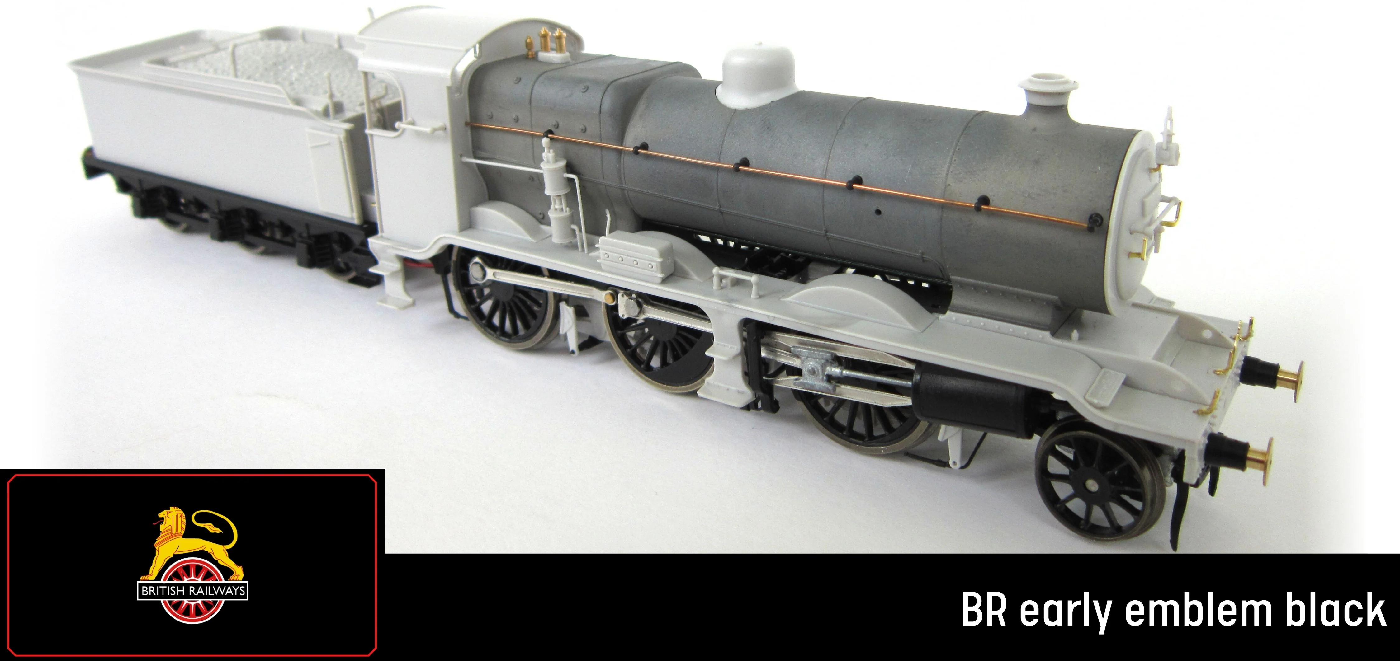 S4102-09 LB&SCR K Class 2-6-0 BR Black Early Emblem No.32343 Steam Locomotive - Image 3