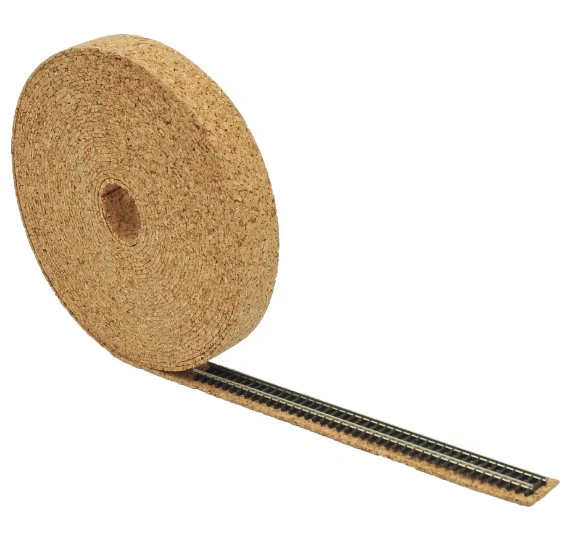 SPD-0018 OO Gauge - Model Railway Cork Track Underlay 10 Meter Long - 2mm Thick