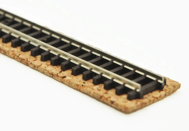 SPD-0094 N Gauge - Model Railway Cork Track Underlay 10 Meter Long - 4mm Thick - Image 2