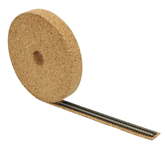 SPD-0110 TT Gauge - Model Railway Cork Track Underlay 10 Meter Long x 30mm - 3mm Thick