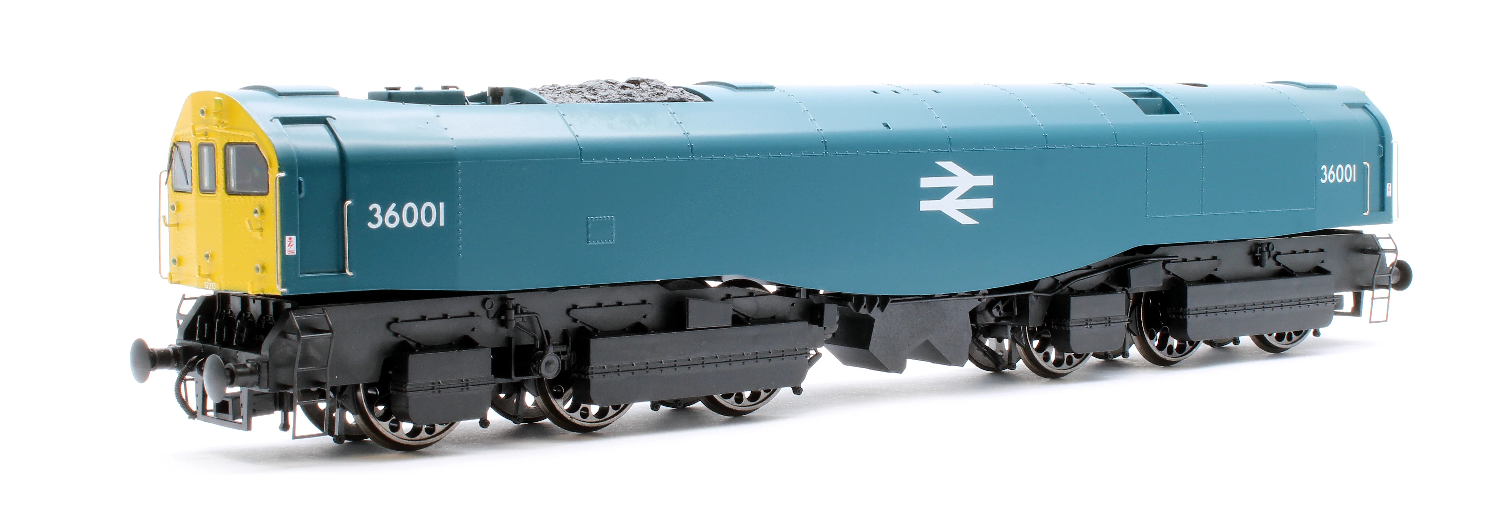 LEAD-OO-F-BLUE SR Bulleid "The Leader" BR Blue 0-6-6-0 Articulated Steam Locomotive - DCC Fitted - Image 3