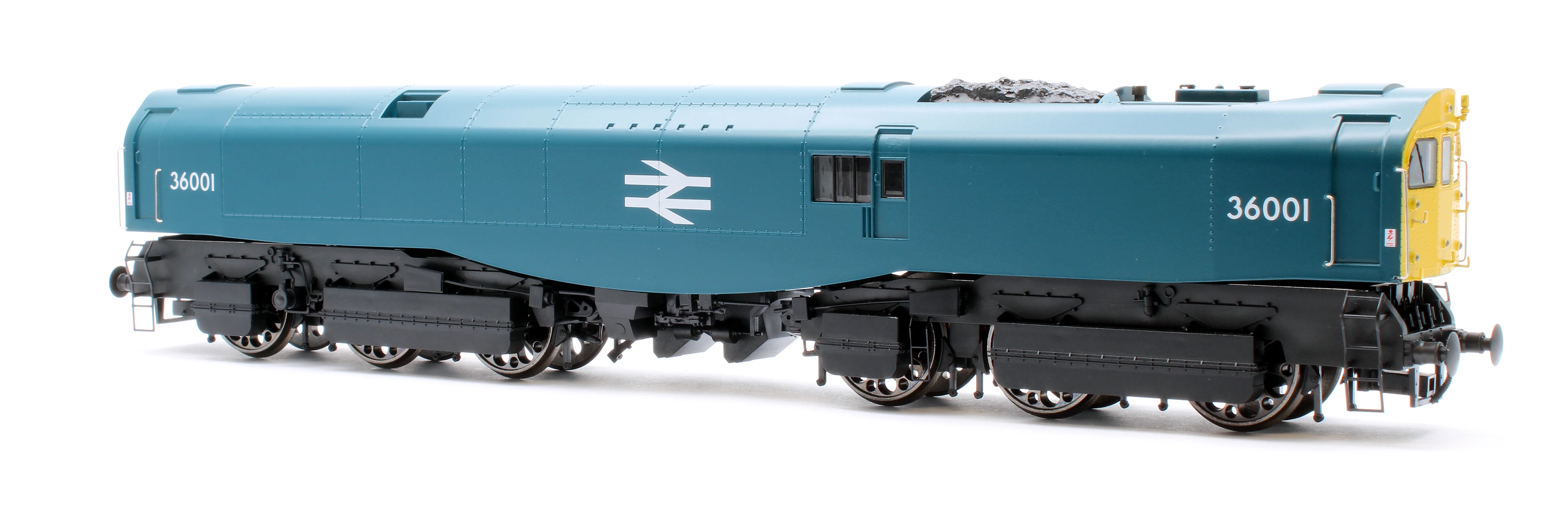 LEAD-OO-F-BLUE SR Bulleid "The Leader" BR Blue 0-6-6-0 Articulated Steam Locomotive - DCC Fitted - Image 4