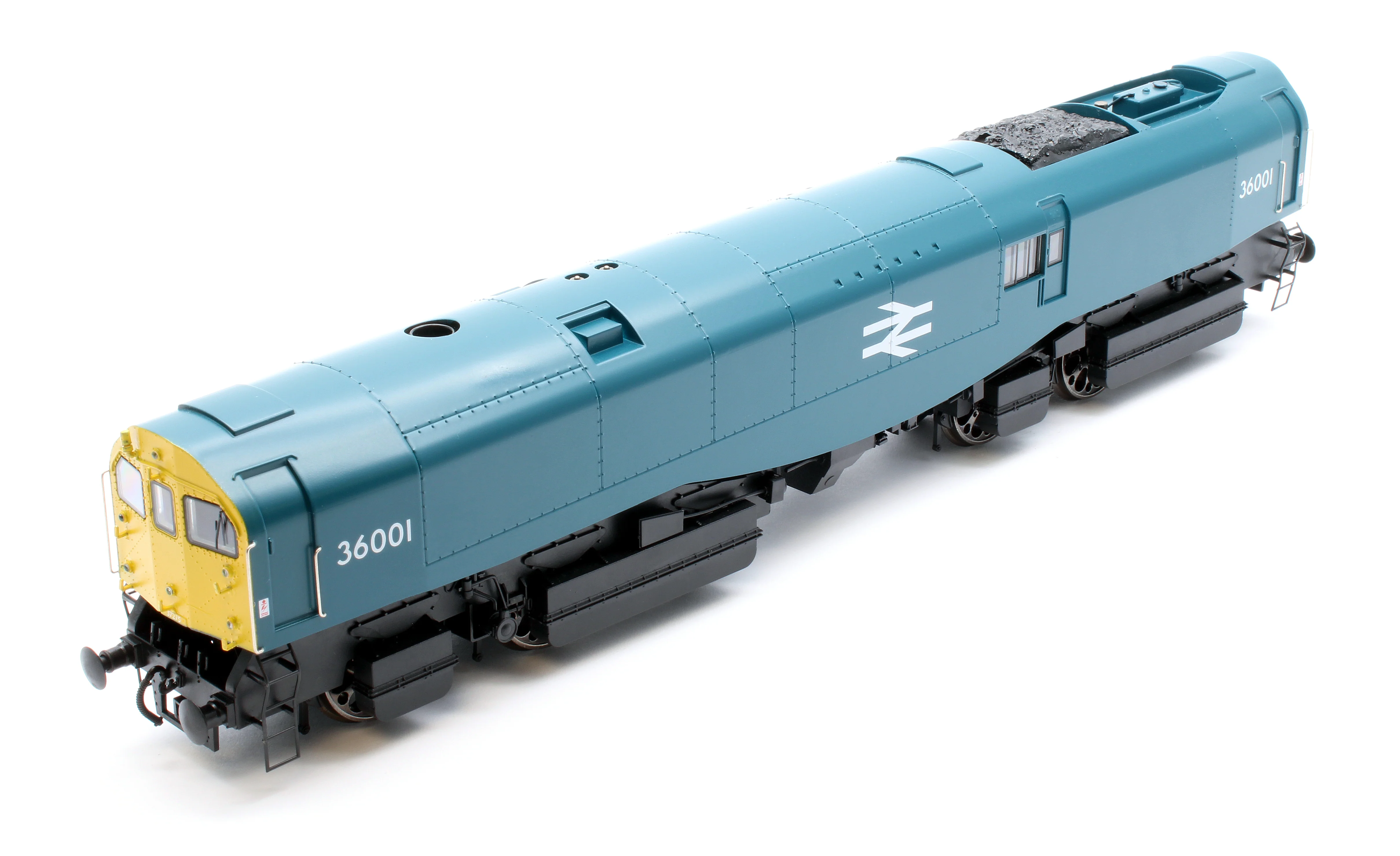 LEAD-OO-F-BLUE SR Bulleid "The Leader" BR Blue 0-6-6-0 Articulated Steam Locomotive - DCC Fitted - Image 9