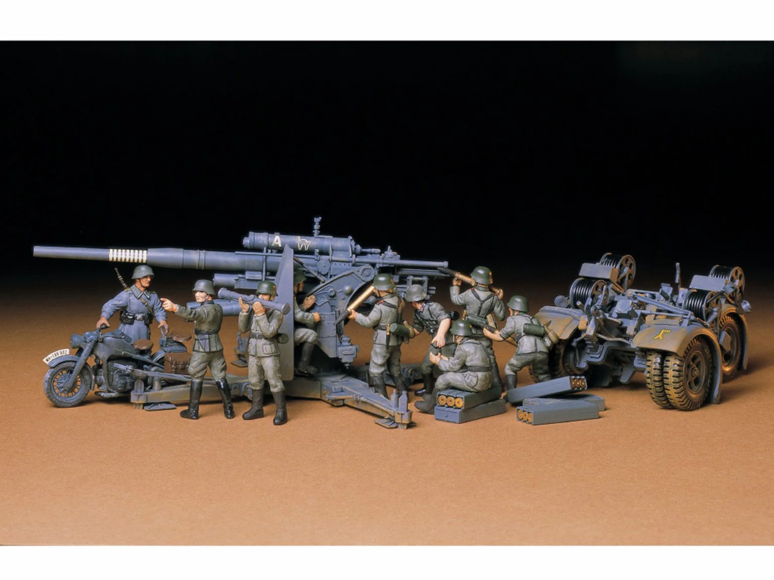 35017 1:35 Military Miniature Series no.17 German 88mm Gun Flak 36/37 Kit