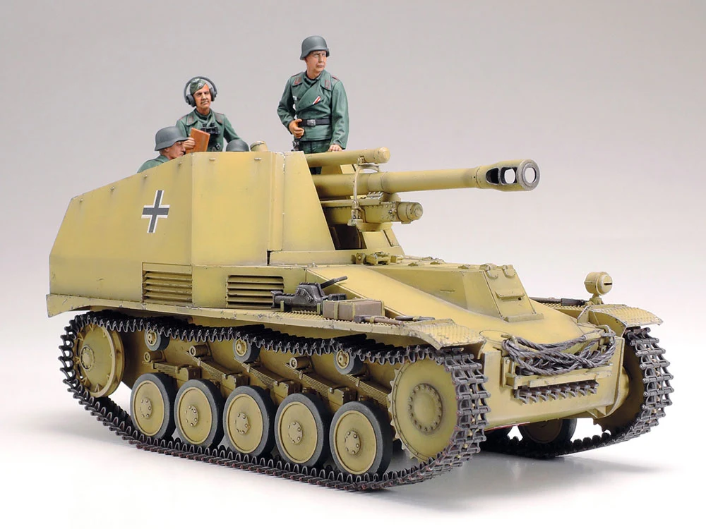 35358 1/35 Military Miniature Series No.358 German Self-Propelled Howitzer Wespe "Italian Front" Kit - Image 2