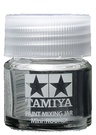 T81044 Tamiya PAINT MIXING JAR MINI(ROUND) 6 min