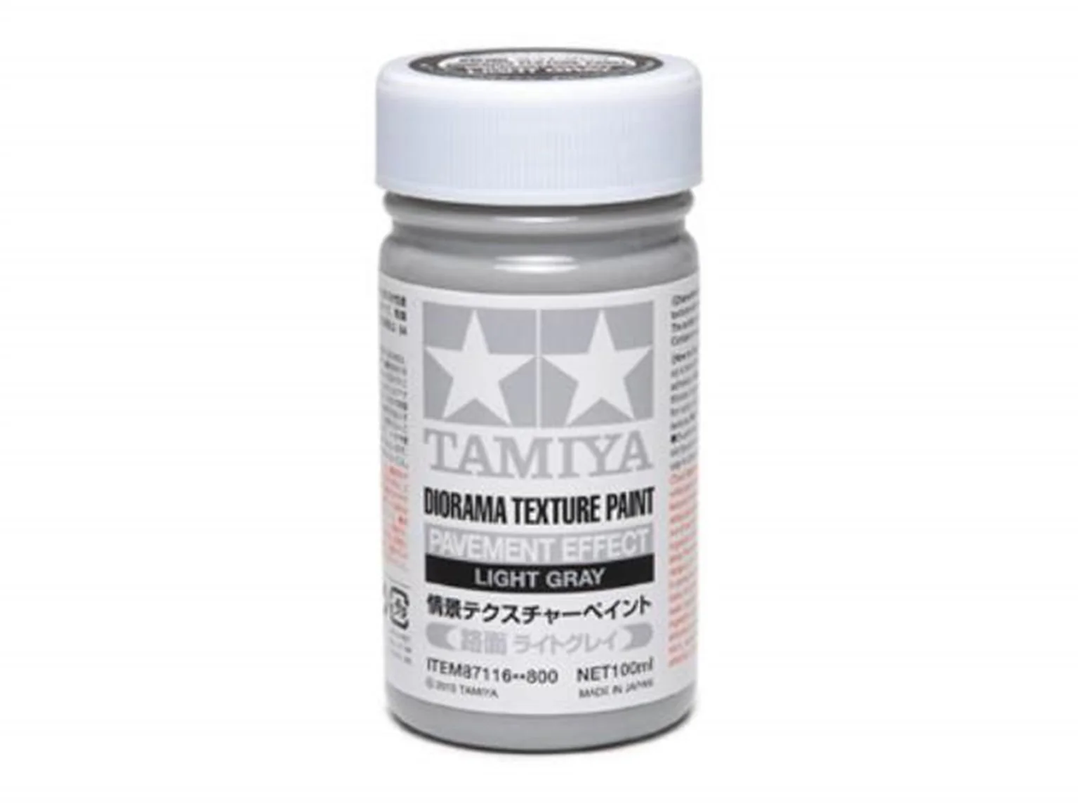 T87116 TAMIYA TEXTURE PAINT PAVEMENT LIGHT GRAY