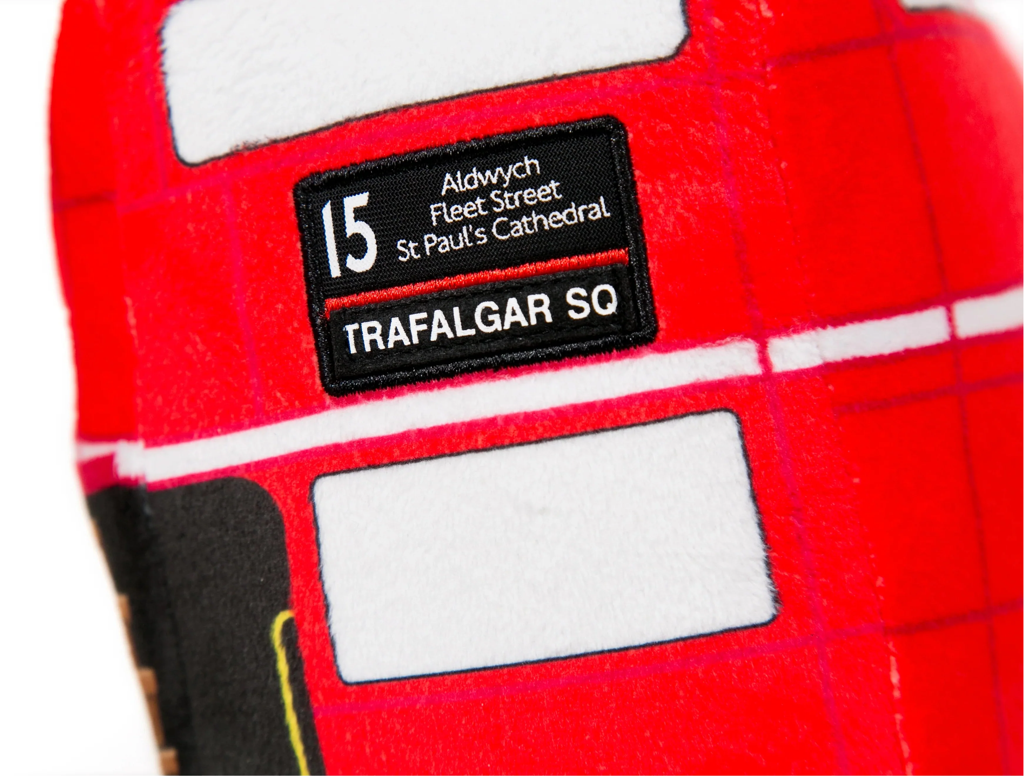 6583395 Vintage London Bus Soft Toy - Image 5