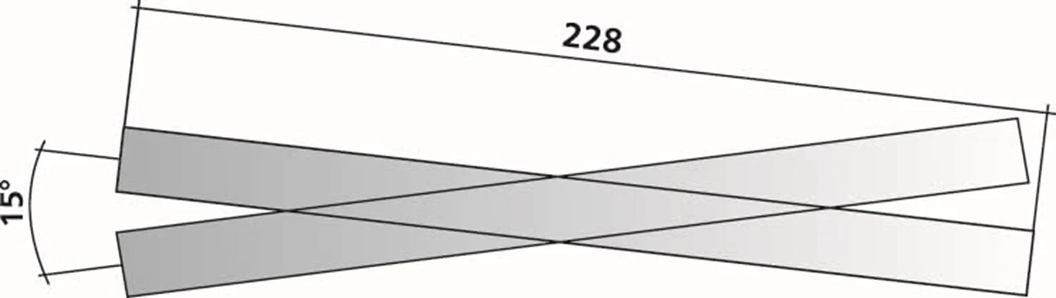 85160 Tillig elite track : Dimond Crossing HO 15° - Image 3