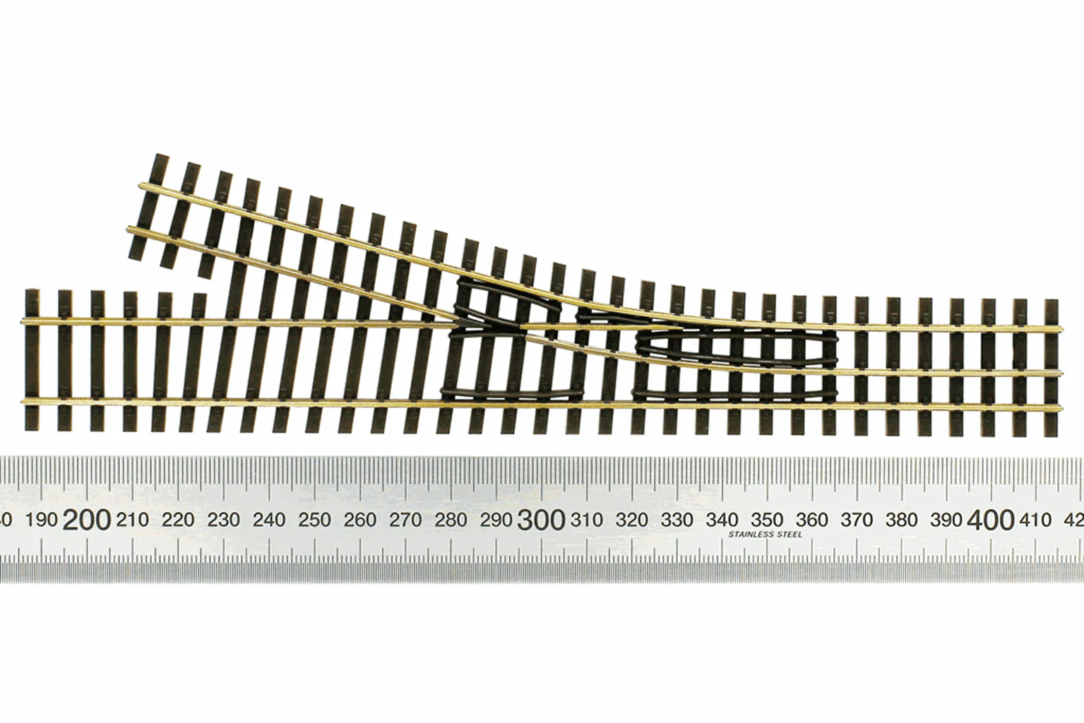 85181 Tillig elite track : Bifurcation HO/HOe Narrow Splits to Right - Image 2