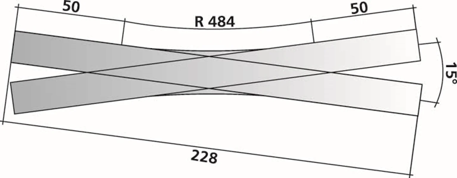 85390 Tillig elite track : Double Slip HO 15° - Image 3