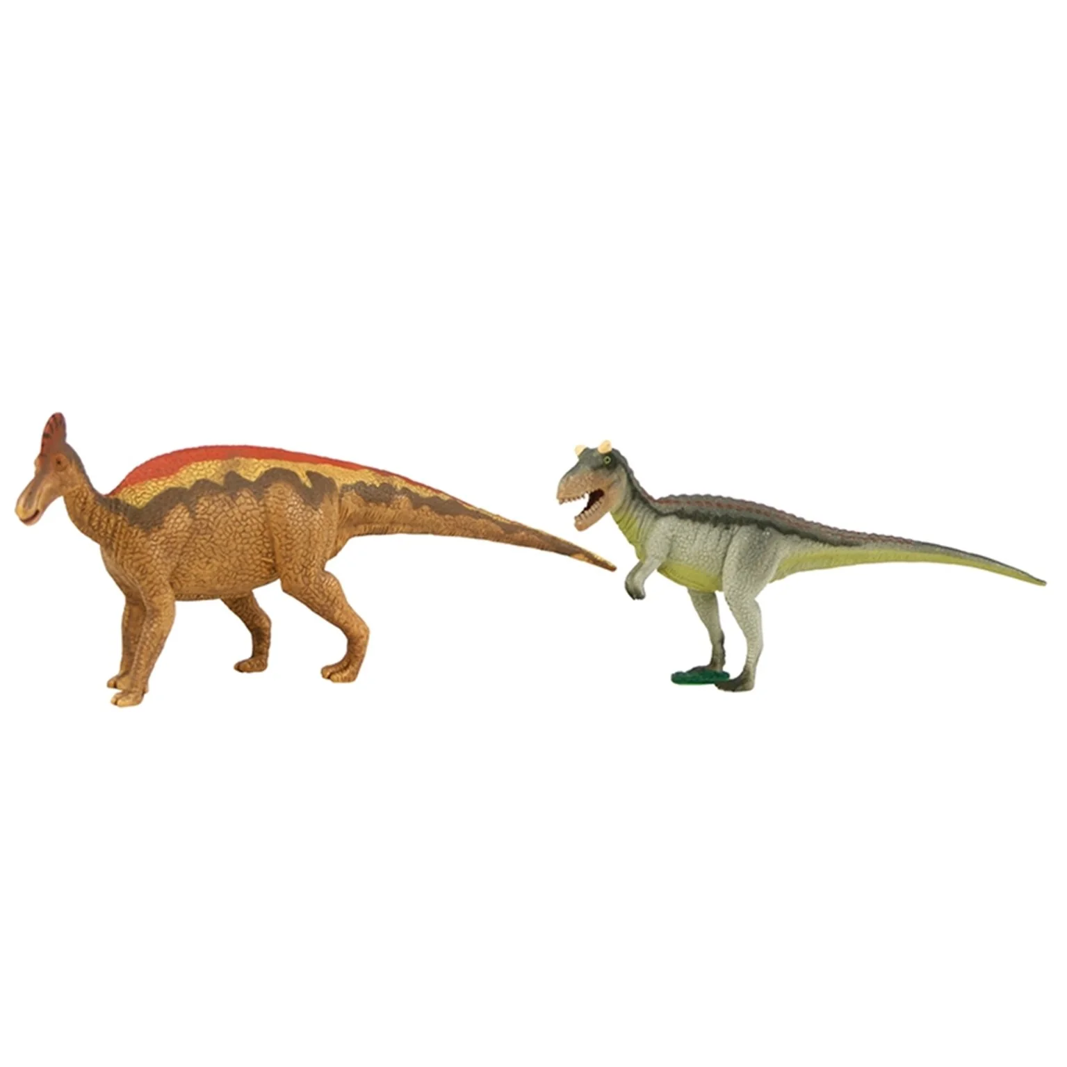 TW29210 Natural History Museum Carnotaurus & Corythosaurus