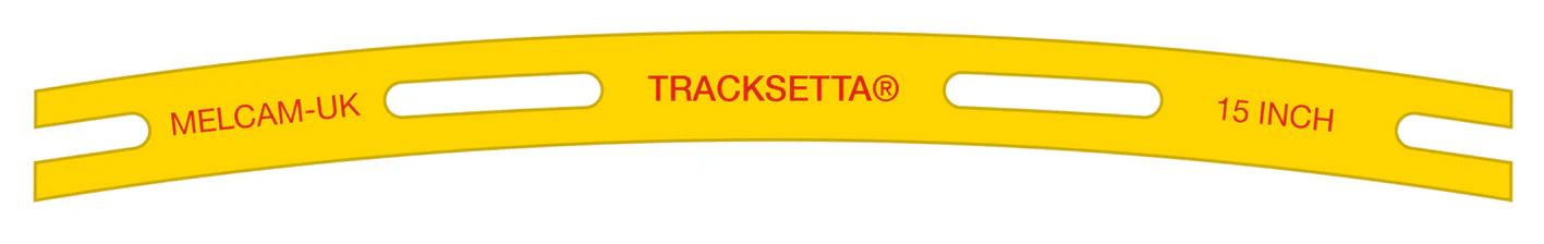 TTT15 TT:120 15" (381mm) Radius Template Track Laying Tool