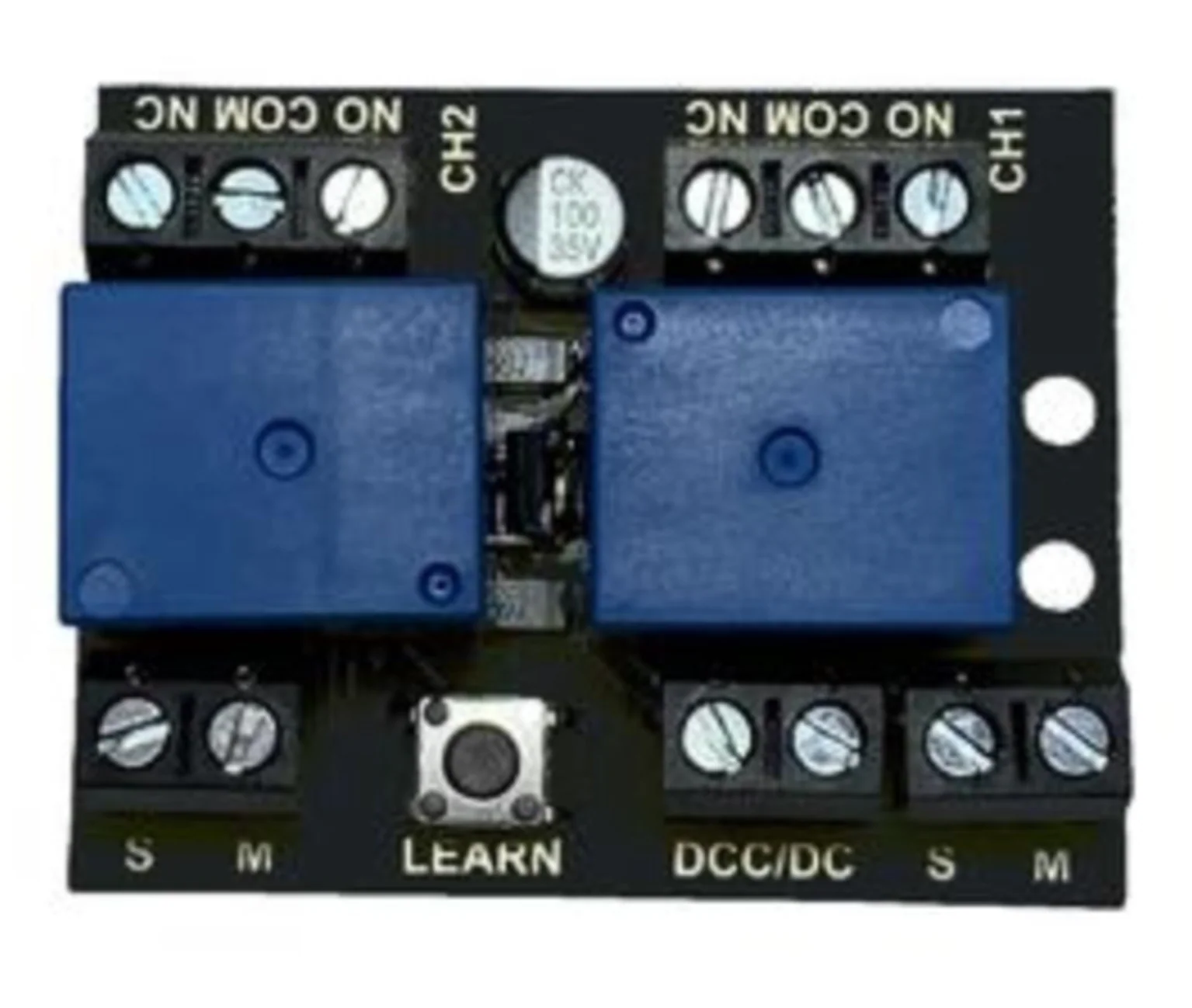 TTRL1 Twin Channel Relay Controller For DC/DCC