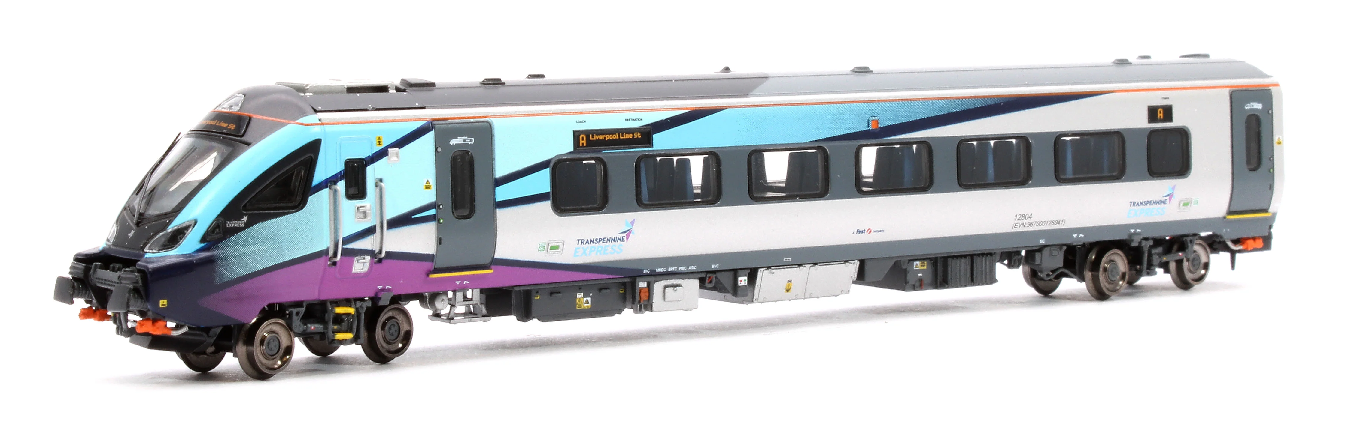 Trans Pennine Express 5 Car Set, number TP04 Scarborough – Liverpool Lime St - Image 3
