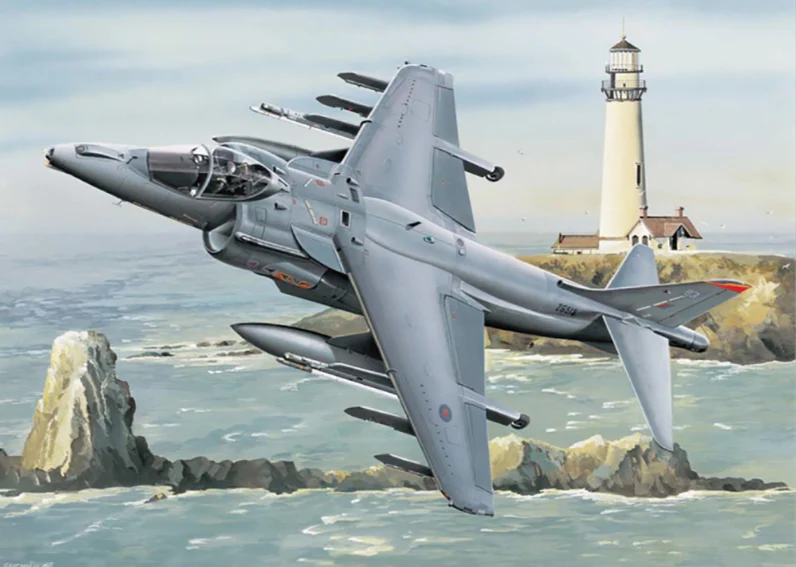 PKTM02287 Harrier GR7 RAF Model Kit
