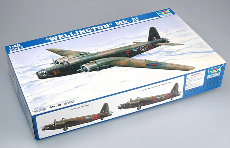PKTM02823 Vickers Wellington Mk III Model Kit - Image 2