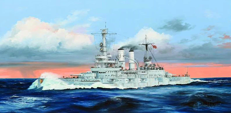 PKTM05354 Schleswig-Holstein Battleship 1935 Model Kit