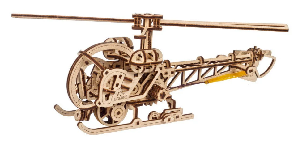 UG70225 Mini Helicopter Mechanical Model Kit - Image 3