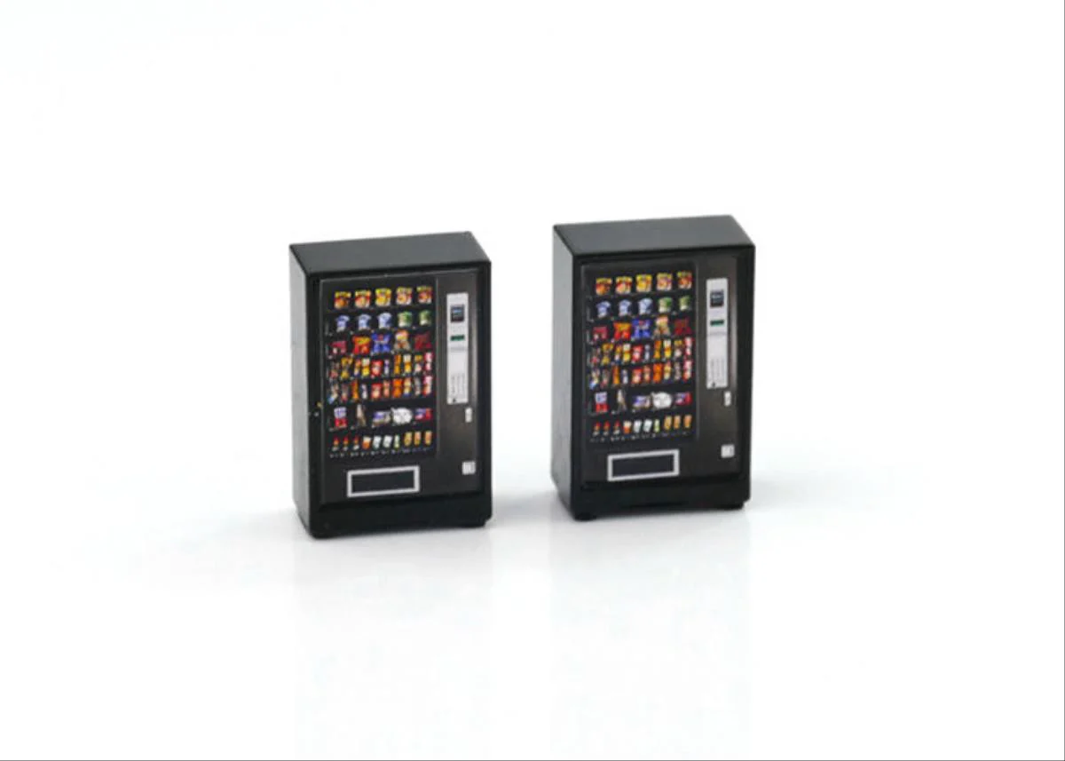 GM473 Vending Machines 2pcs (Pre-Built) - OO Gauge