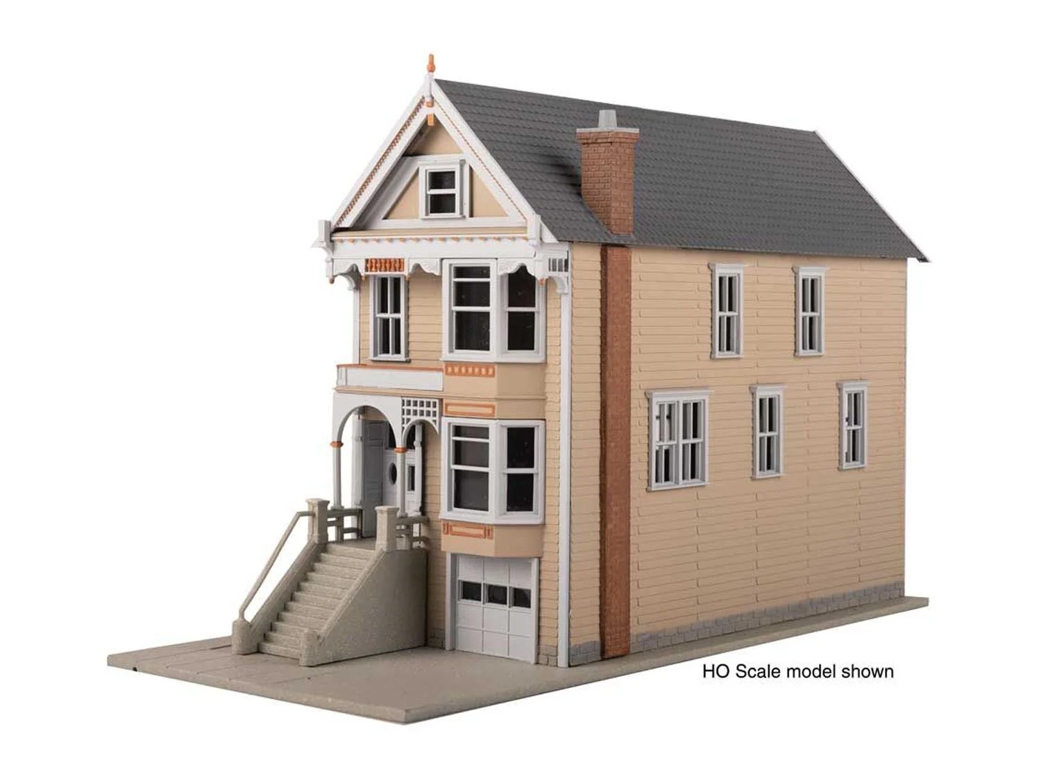 931-1051 Queen Anne Victorian House Model Kit