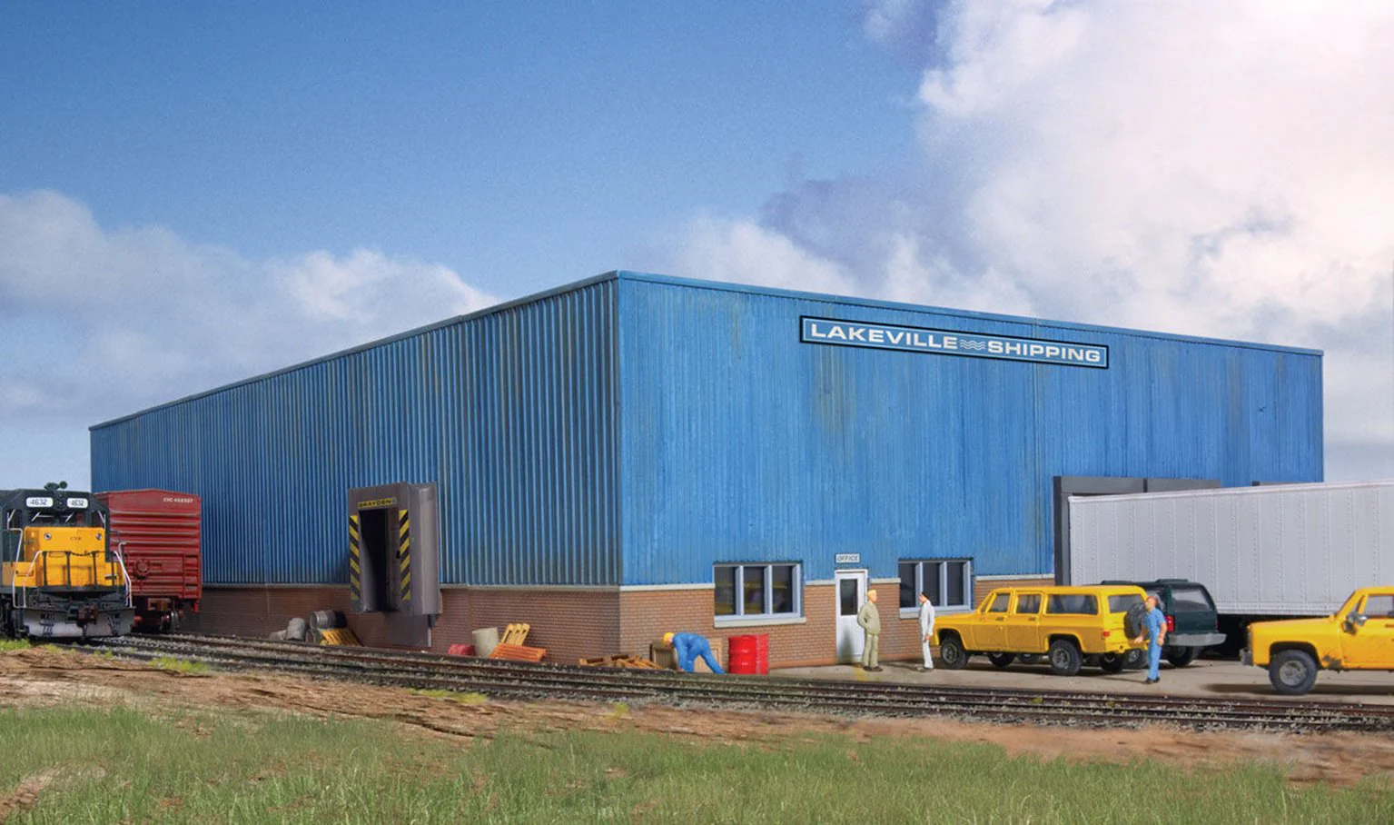 933-2917 Lakeville Modern Style Warehousing Kit
