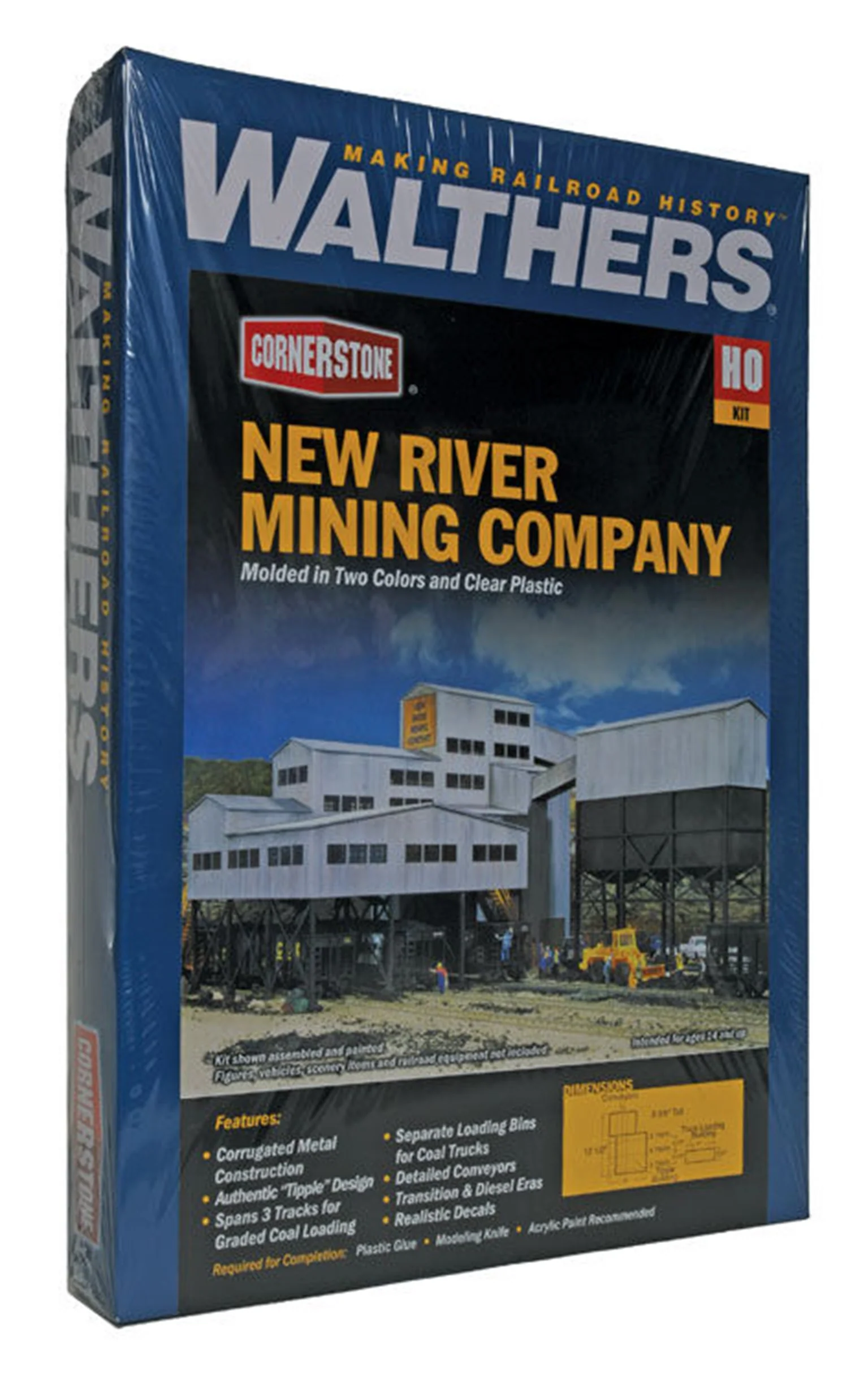 933-3017 New River Mining Company Main Building Kit - Image 2