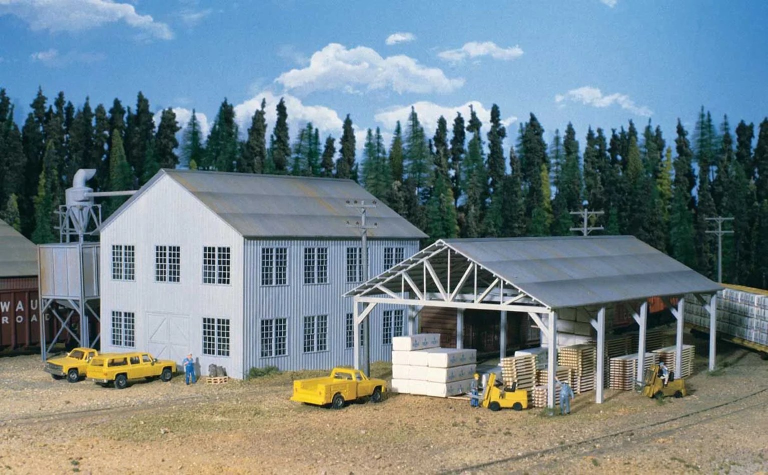 933-3059 Planing Mill And Shed Main Building Kit