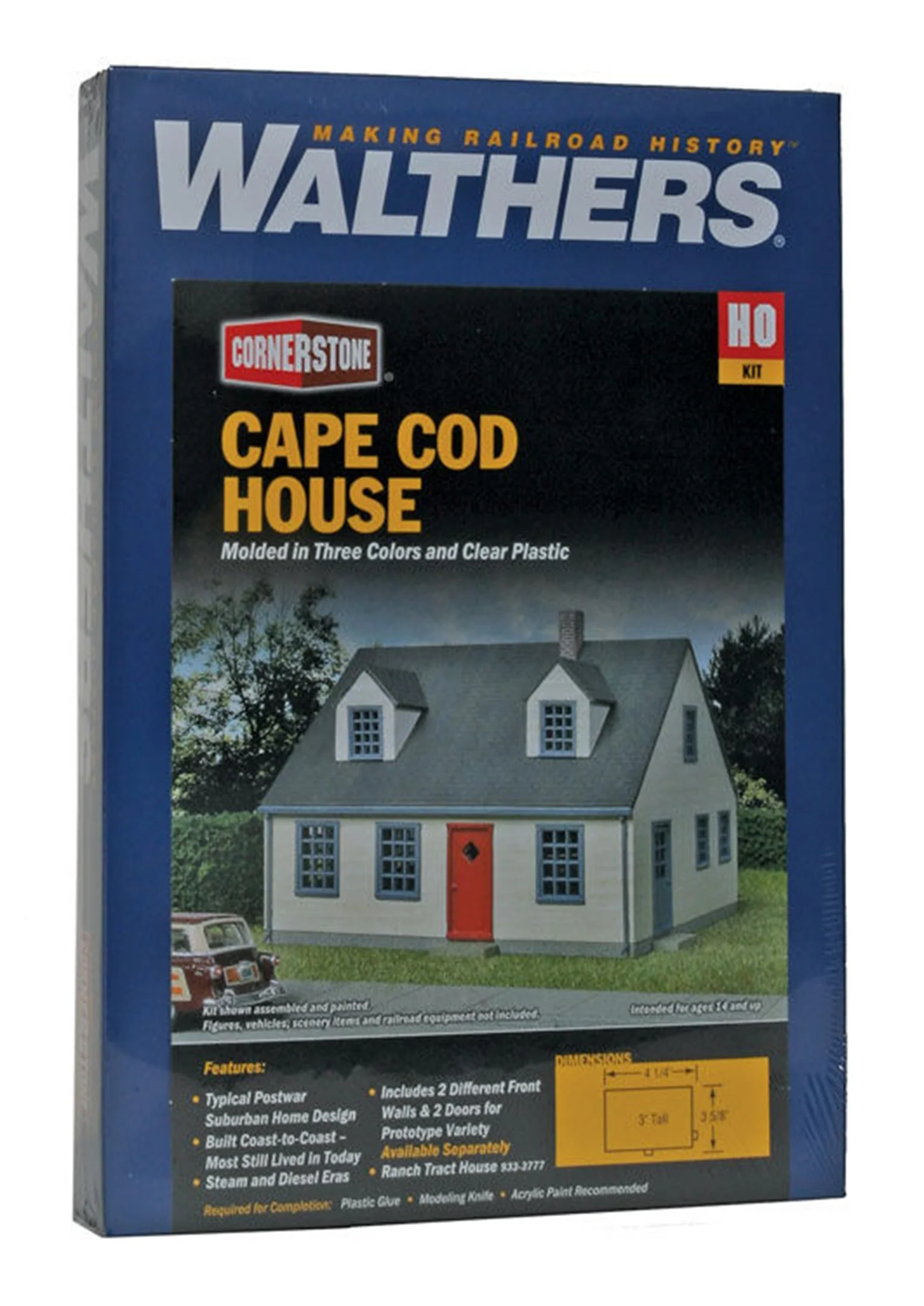 933-3776 Cape Cod House Kit - Image 2