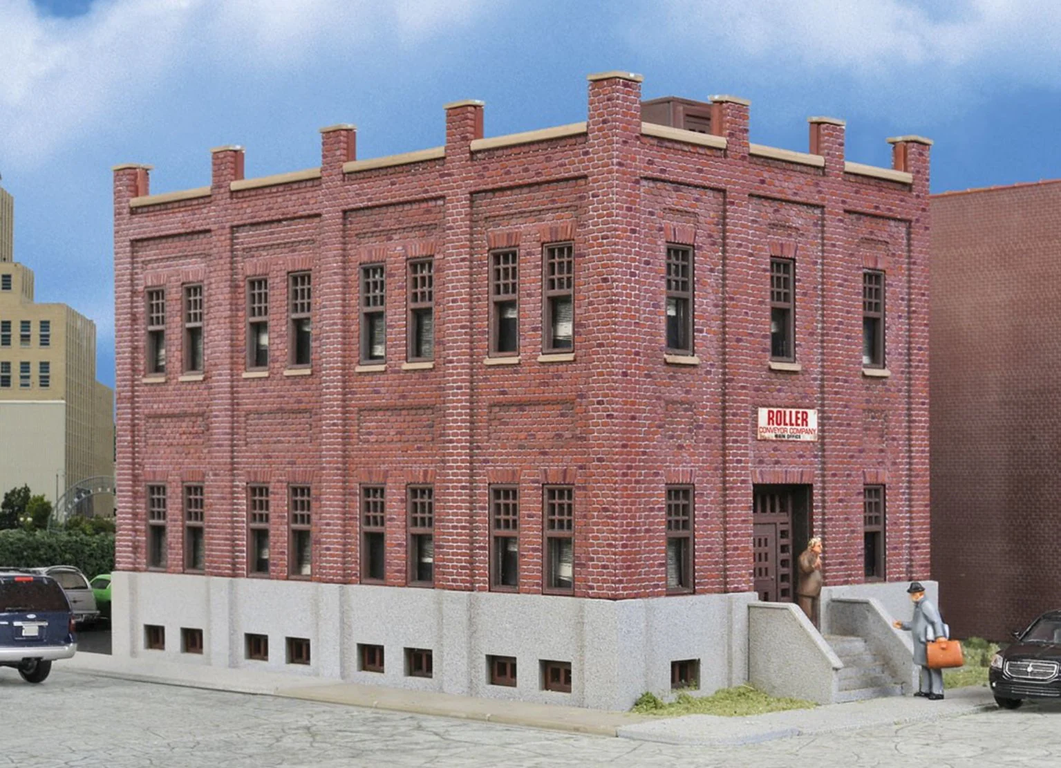 933-4050 Brick Office Building Kit