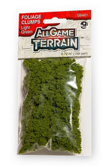 WG6461 All Game Terrain - Light Green Foliage Clumps - Image 3