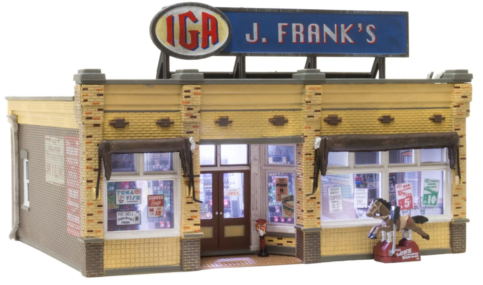 WBR4941 BR4941 Woodland Scenics - N Gauge Buildings - N J. Frank's Grocery