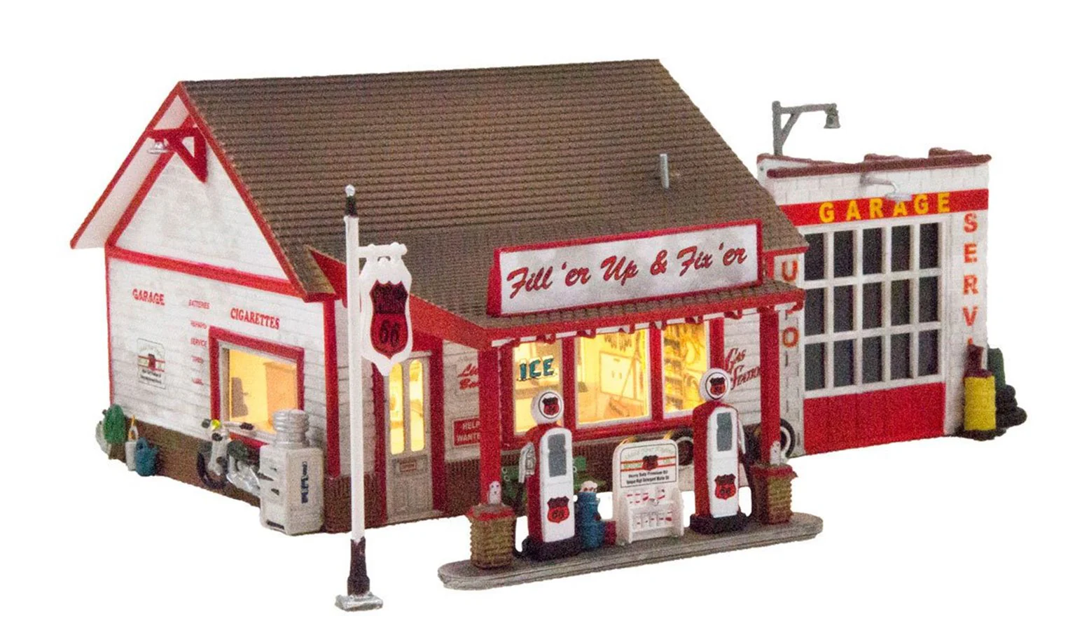 WBR5025 BR5025 Fill 'Er Up & Fix 'Er - HO Scale
