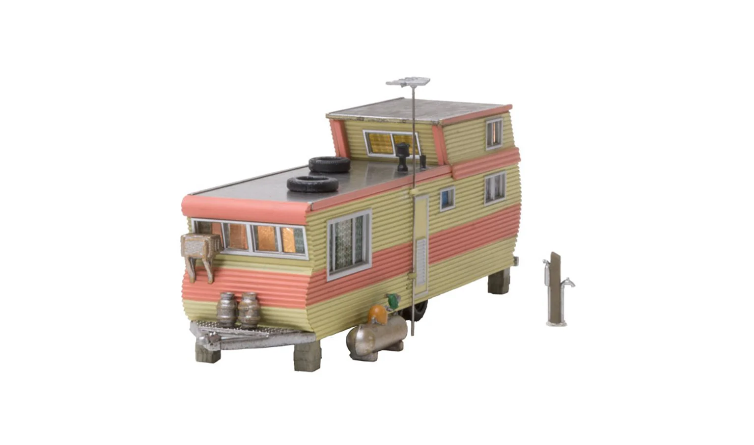 WBR5061 BR5061 Woodland Scenics - HO Scale Buildings - Double Decker Trailer - Image 2